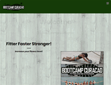Tablet Screenshot of bootcampcuracao.com